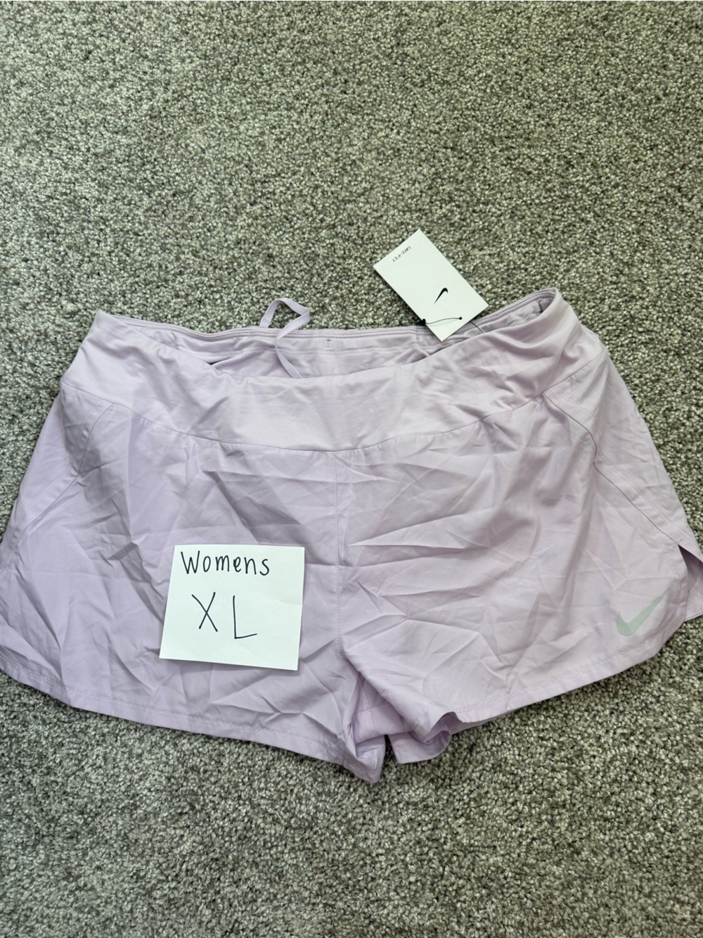 Nike Women's Light Lavender Athletic Shorts